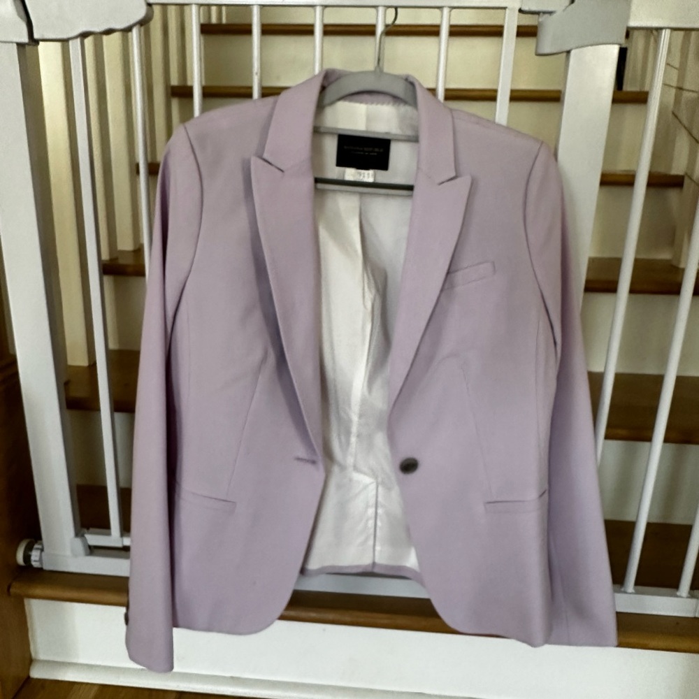 Like New Banana Republic Blazer Size 4 - Light Purple
